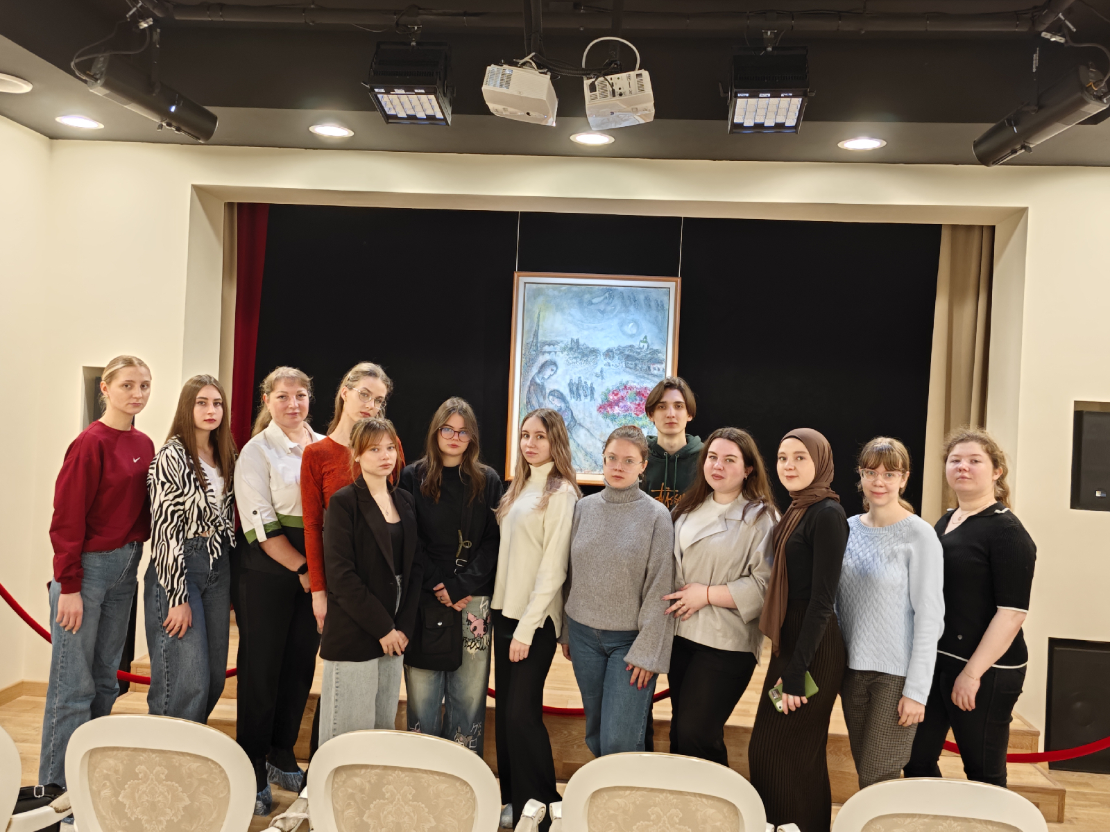 Посещение музея одной картины